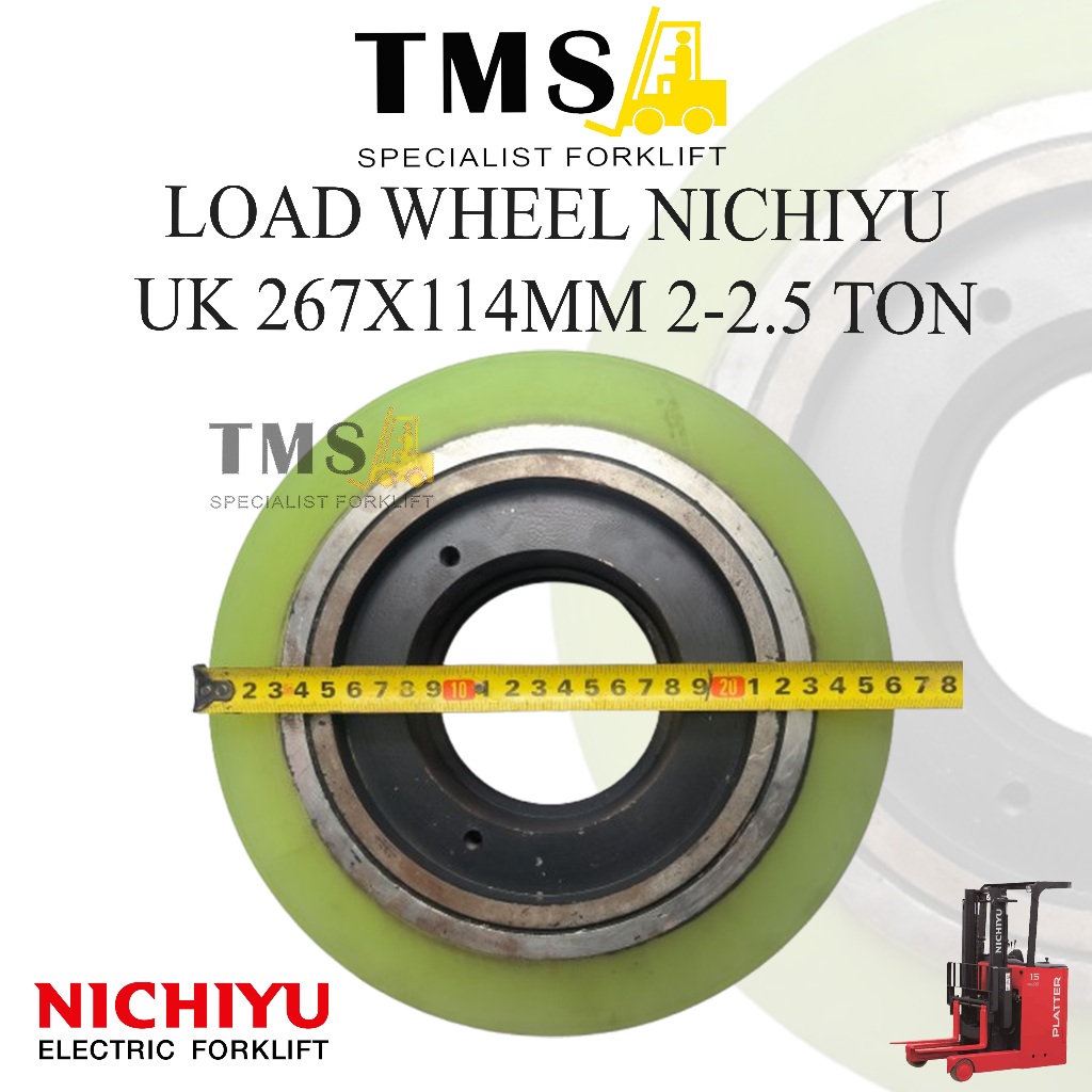267x114 Roda Load Wheel Nichiyu Forklift Electric 2 Ton Reachtuck FBR Nichiyu - Gambar 2