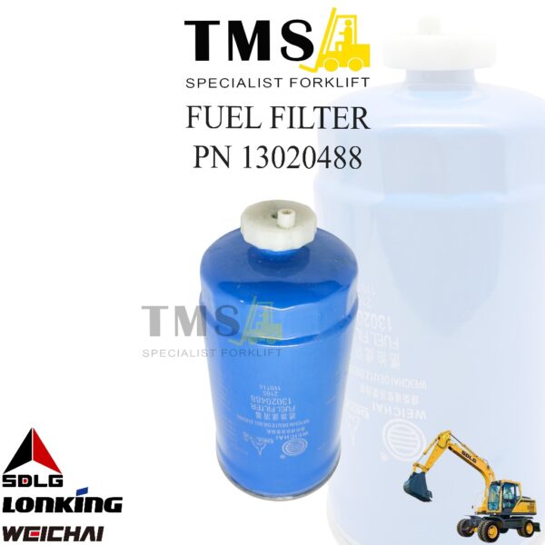 Fuel Filter Weichai, Lonking, SDLG 13020488 Excavator
