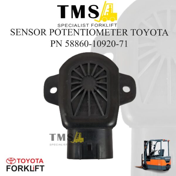 Sensor Potentiometer 58860-10920-71 Toyota Forklift 7FBE10-30 Rear Axle Steering Angle