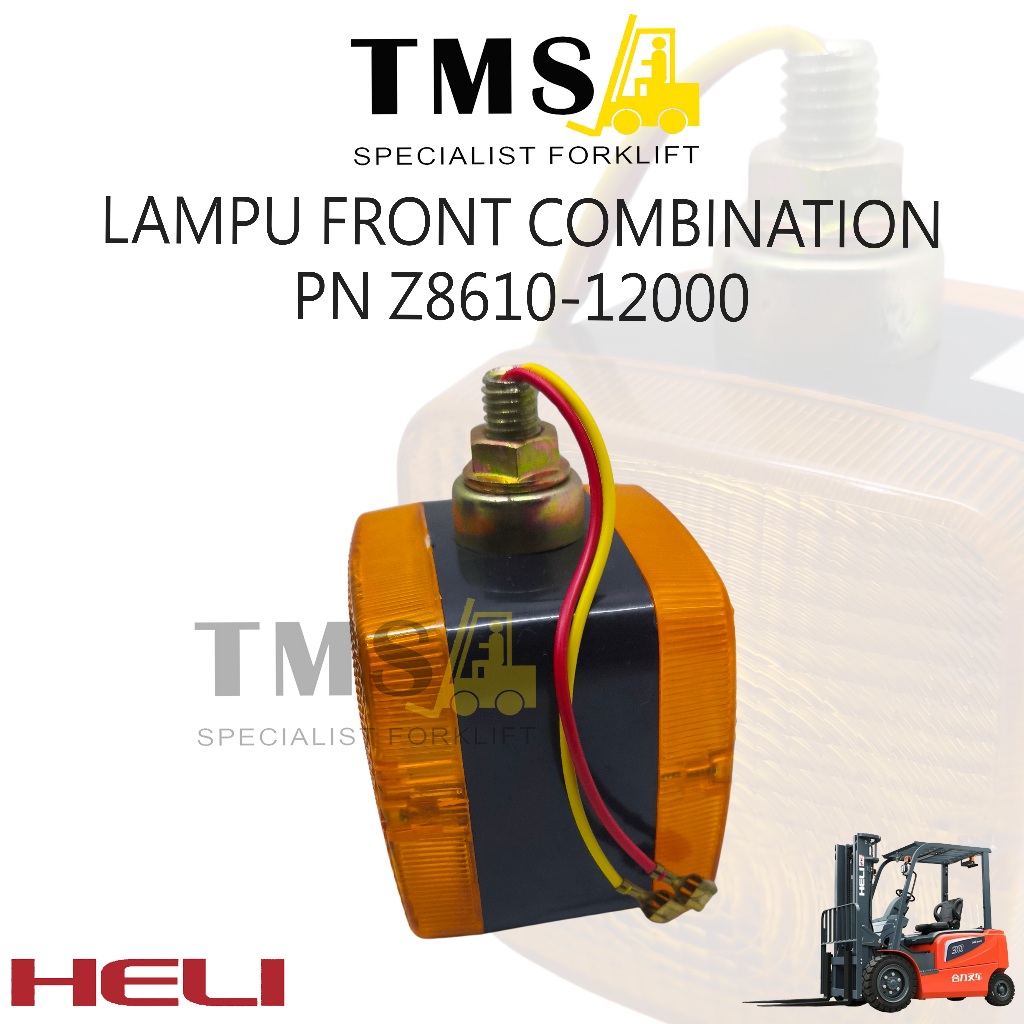 Part Number Z8610-12000 Lampu Depan Forklift Heli H2000 Front Combination Lamp Sein LED - Gambar 4