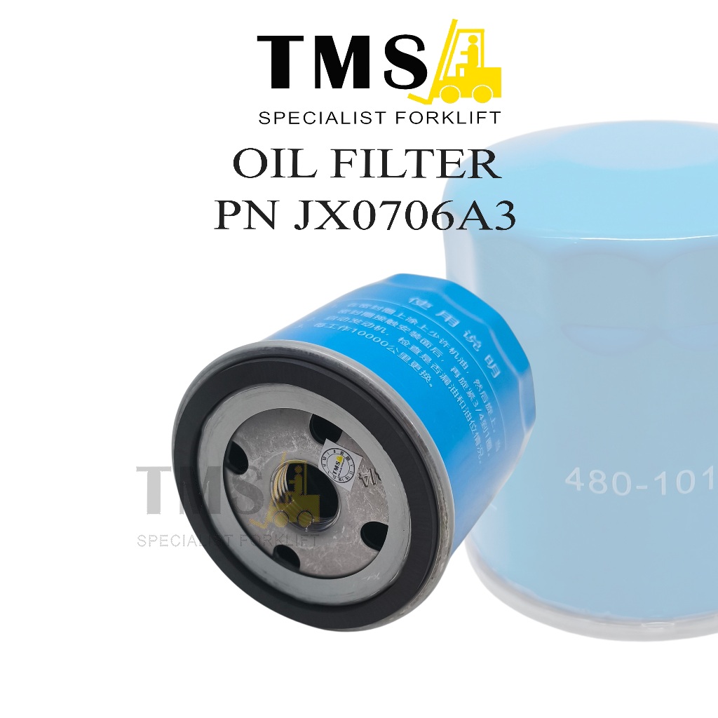 Filter Oil JX0706A3 Part Number 480-1012010 For Forklift - Gambar 3
