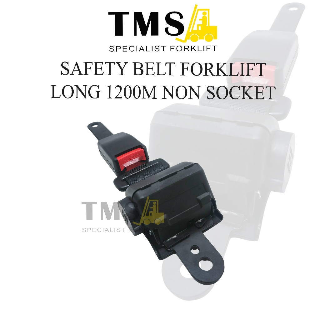 Safety Belt Forklift Long 1200mm Seat Belt Reachtruck Non Socket