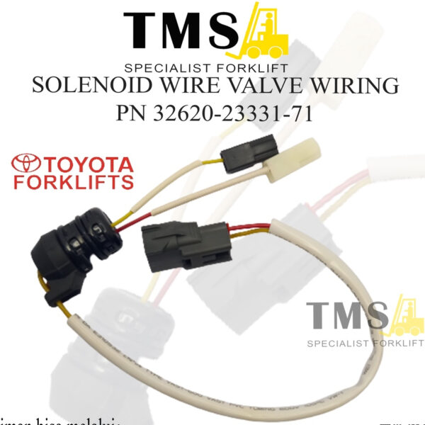 Solenoid Wire Valve Wiring 32620-23331-71 Toyota Forklift 7FD30 8FD30