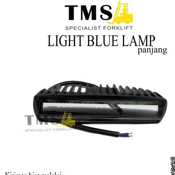 Blue Light Lamp 10V/80V DC (panjang) Danger Lamp for forklift electric