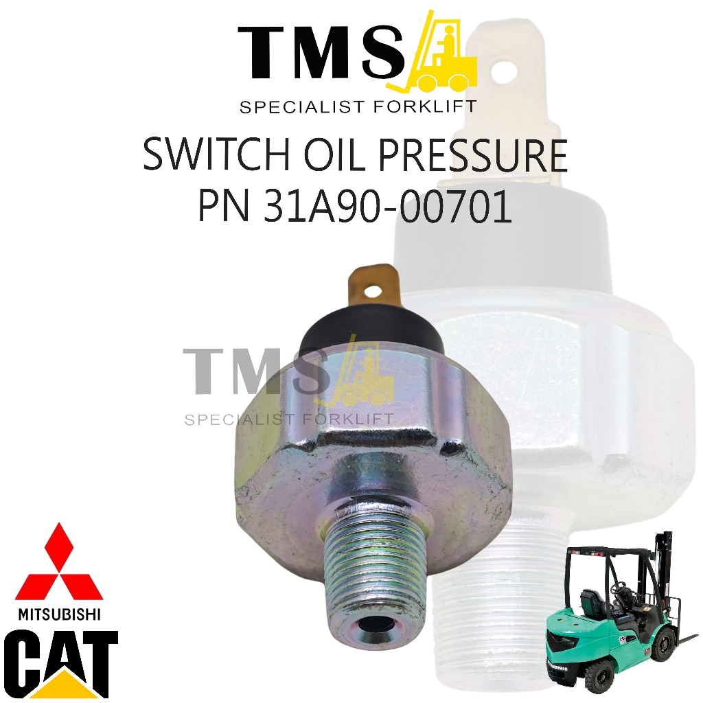 Part Number 31A90-00701 Switch Oil Pressure Forklift Mitsubishi CAT Sensor Tekanan Oli Mesin - Gambar 3