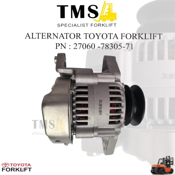 Alternator Toyota Forklift 27060-78305-71 6FD15 TOYOTA 1DZ, 2Z Diesel Forklift