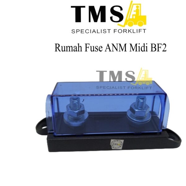 Rumah Fuse ANM Midi BF2 Fuse Holder For Forklift Hitam