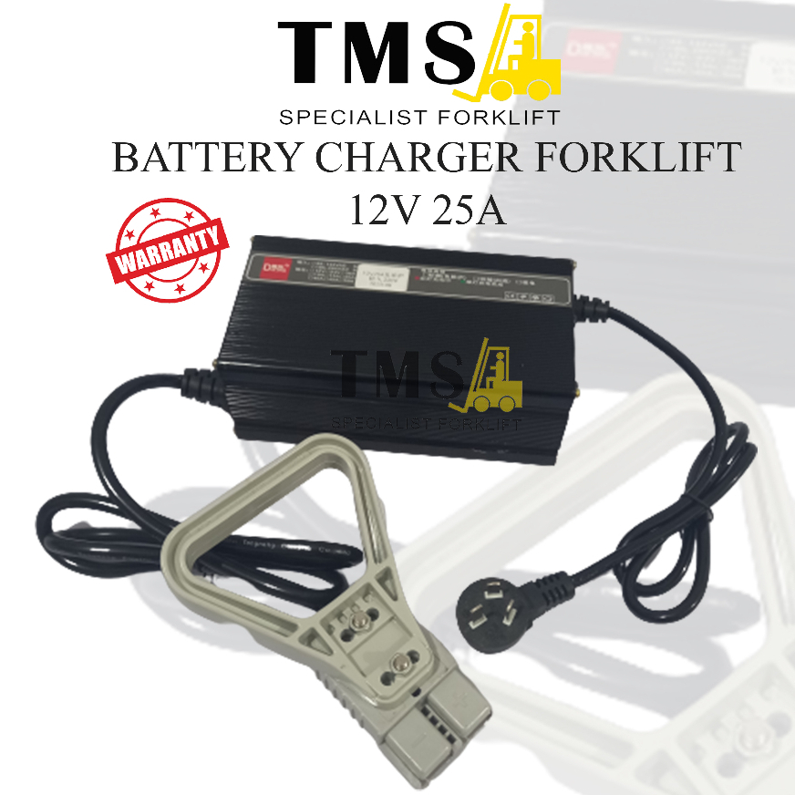 Casan Charger Battery Forklift Eletric Battery 12V 25A Forklift Pallet - Gambar 5