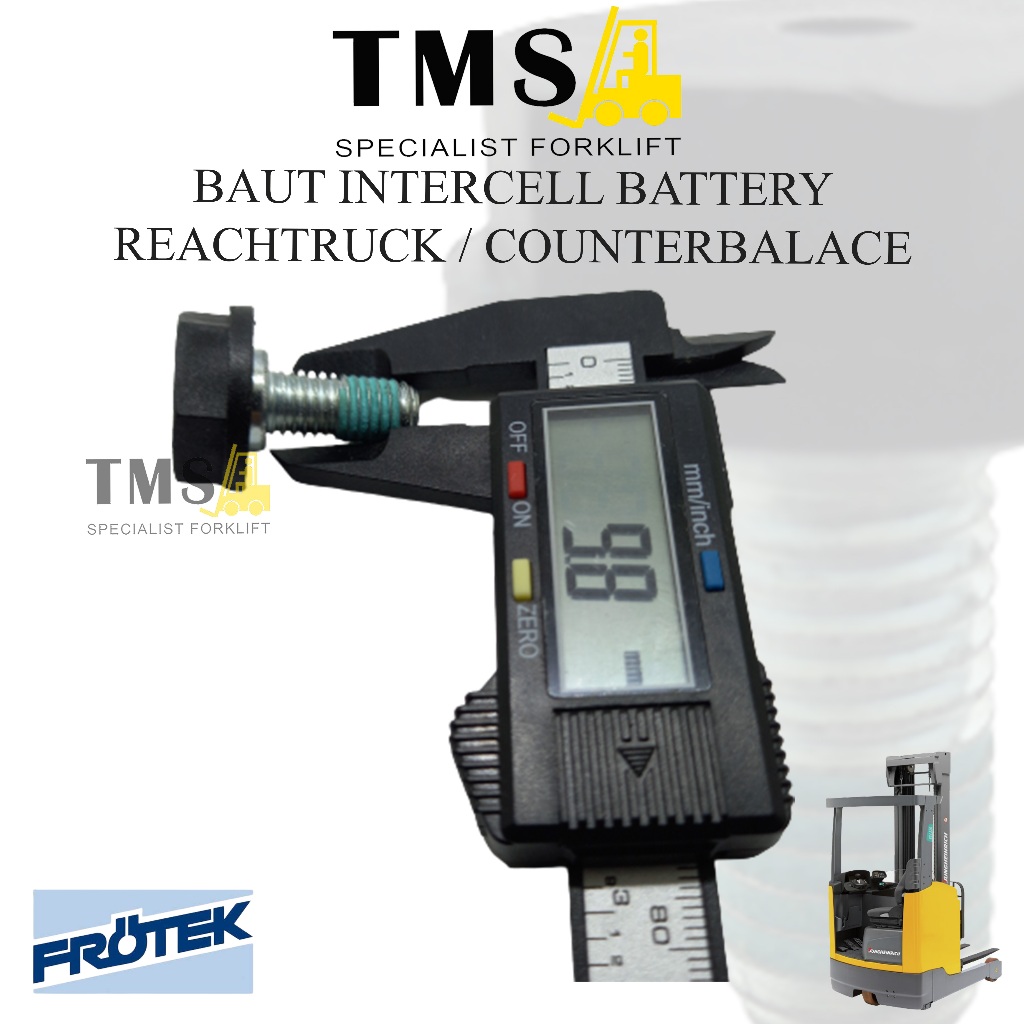BAUD INTERCELL BATTERY FOR FORKLIFT/ REACH TRUCK / COUNTER - Gambar 4