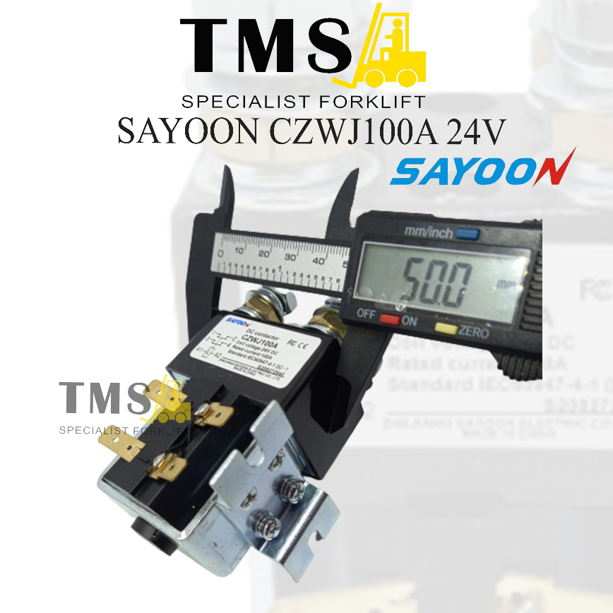 Kontaktor DC Sayoon Contactor SW82 CZWJ100A 100A 24V - Gambar 5