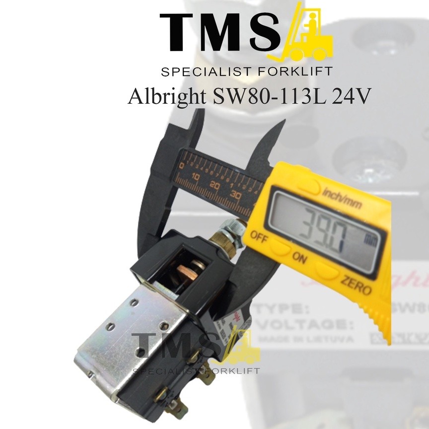 Contactor Albright SW80-113L 24V For Forklift Eletric Kontaktor Linde - Gambar 5
