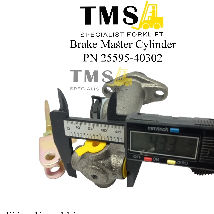 Brake Master Cylinder 25595-40302 Heli Hangcha Liugong TCM 1-3.5 ton - Gambar 6