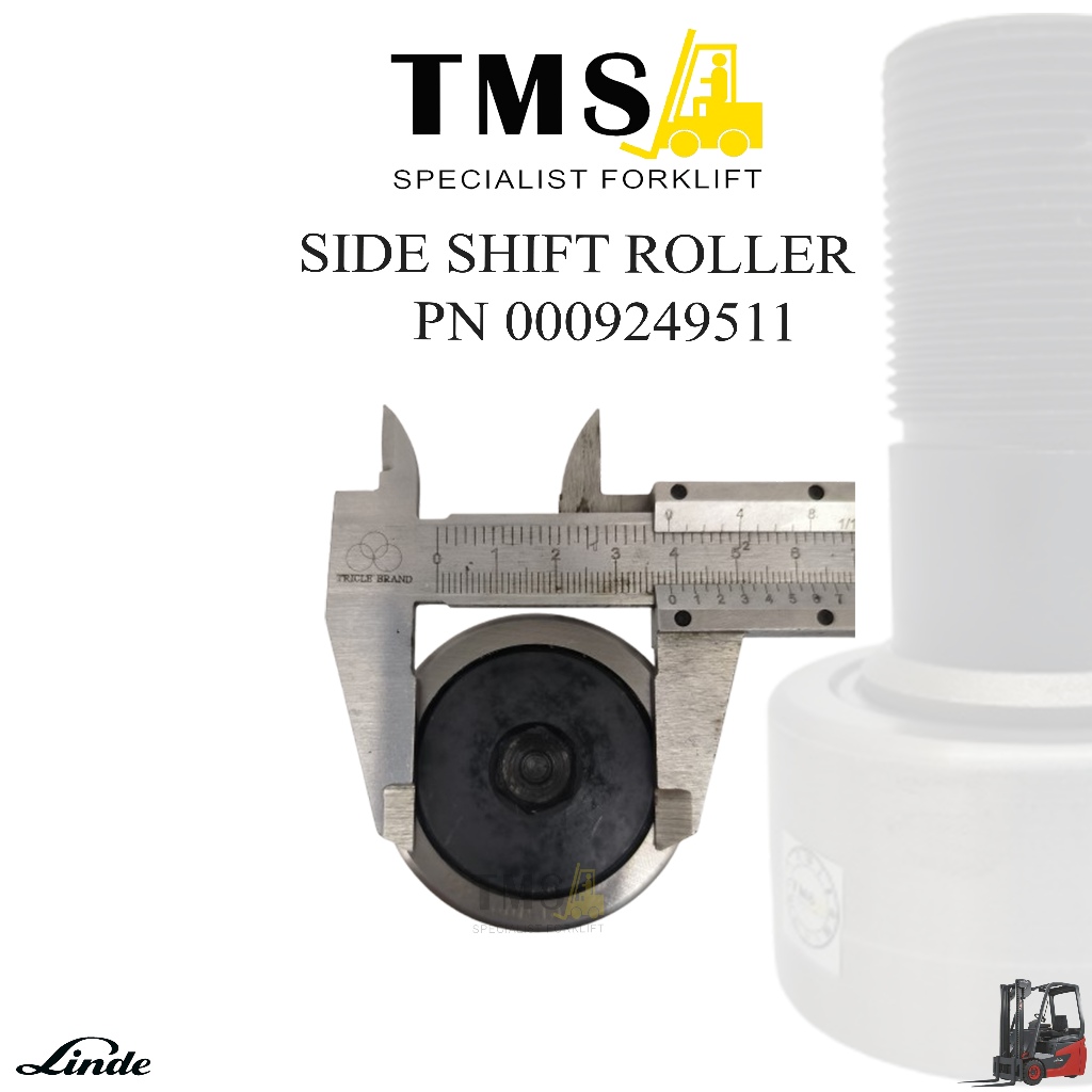 Side Shift Roller Forklift 0009249511 Cam Roller Bearings LINDE H25- H35 Forklift Counterbalance - Gambar 4