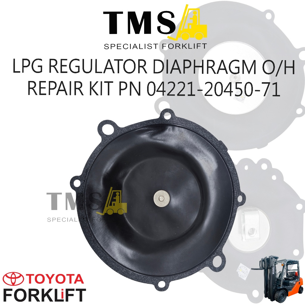 Part Number 04221-20450-71 Diaphragm O/H Kit Toyota Kit Membran LPG Forklift 4Y 8FG FGZN - Gambar 4