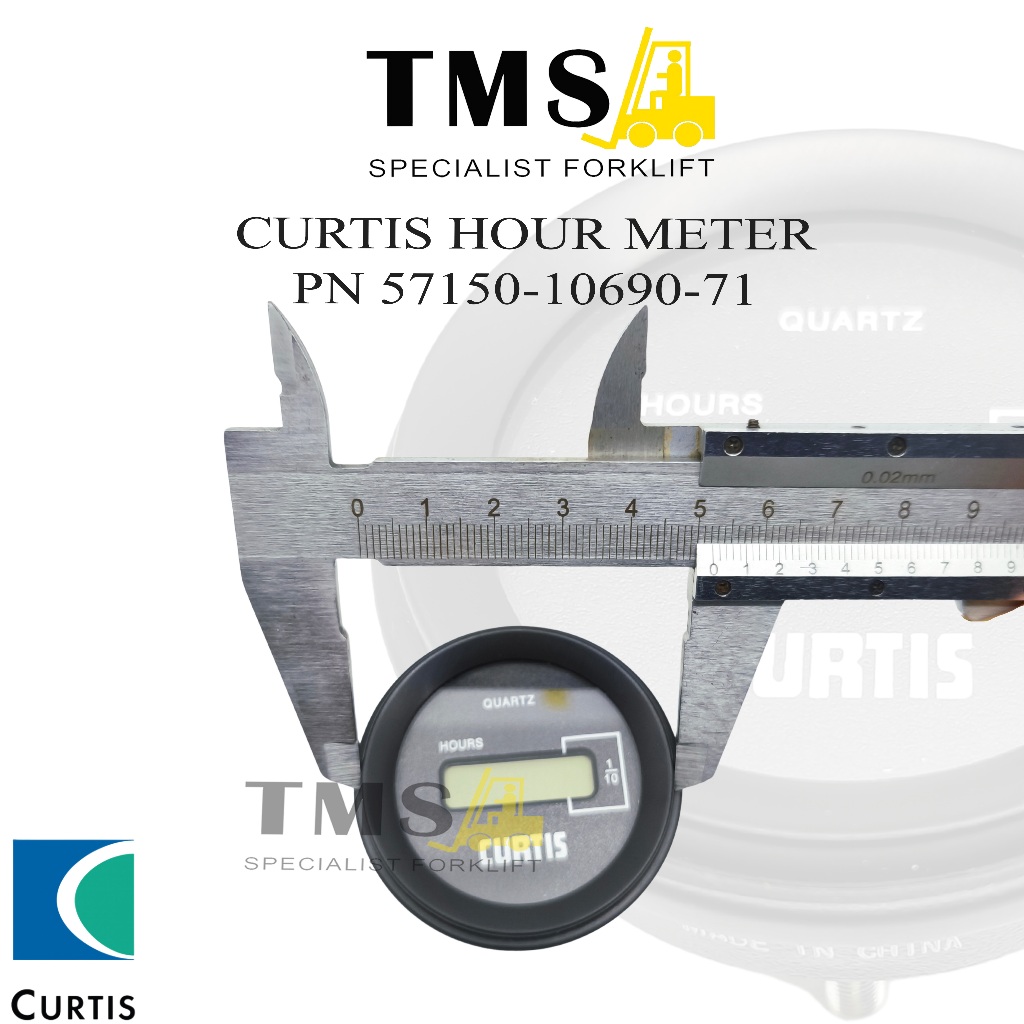 Curtis Hour Meter Toyota Forklift 57150-10690-71 Hour Meter Assembly 6FB 7FB 6FBR - Gambar 5