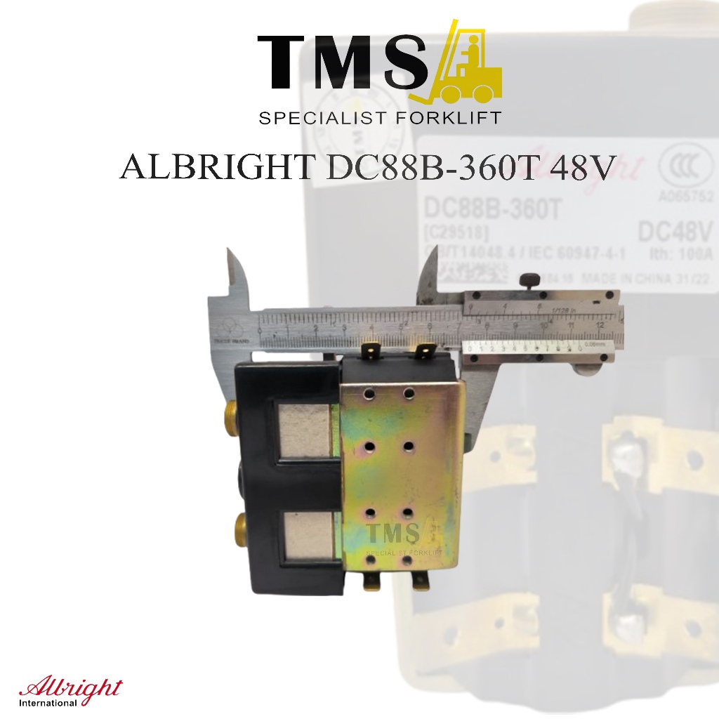 Contactor Albright DC88B-360T 48V 100A Forklift Electric Reachtruck - Gambar 6