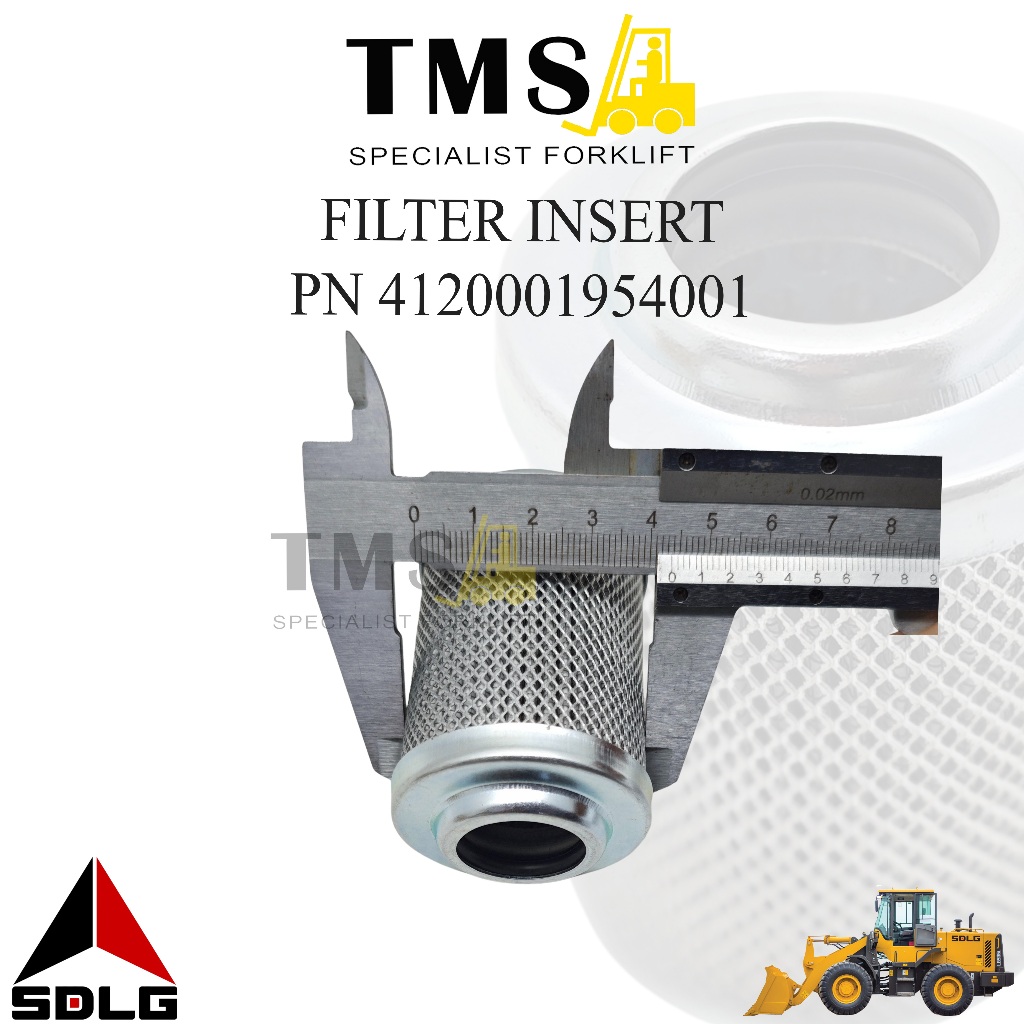 Filter Insert Part Number 4120001954001 / J4120001954001 SDLG 936 Excavator - Gambar 4
