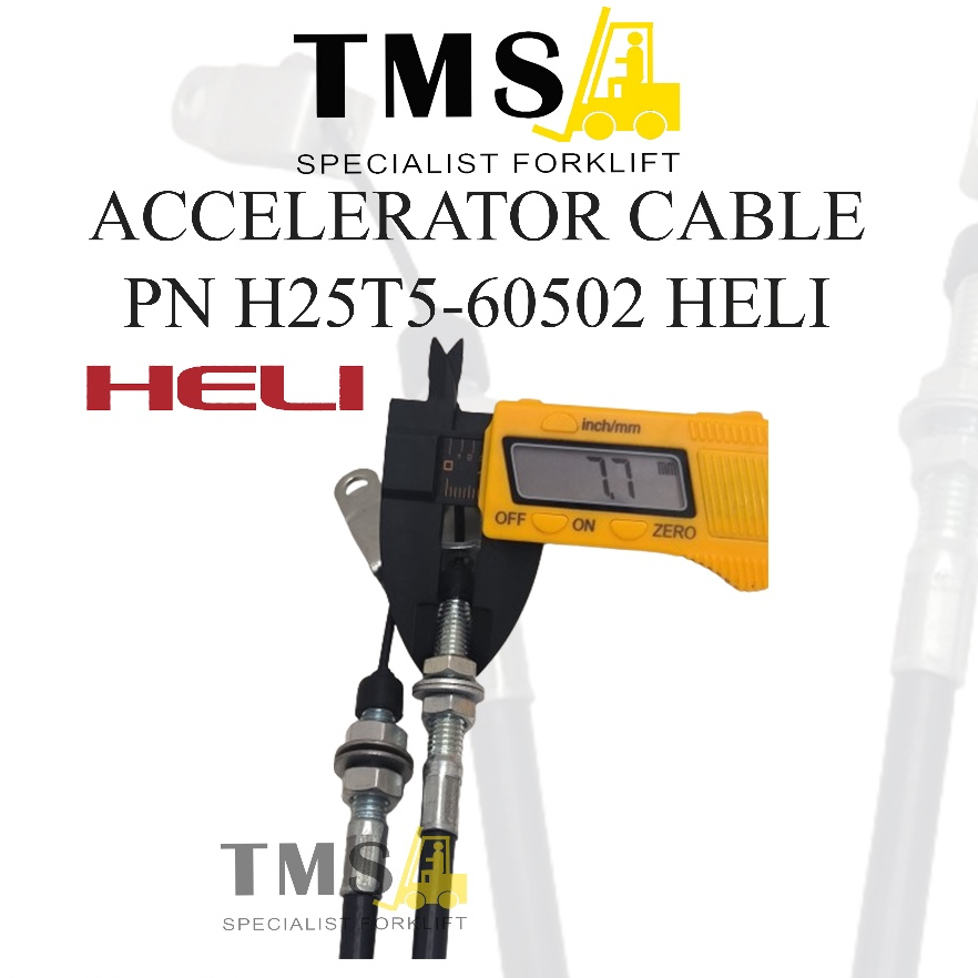 Accelerator Cable H25T5-60502 Heli H2000 Series CPC20-35 Kabel Gas - Gambar 4