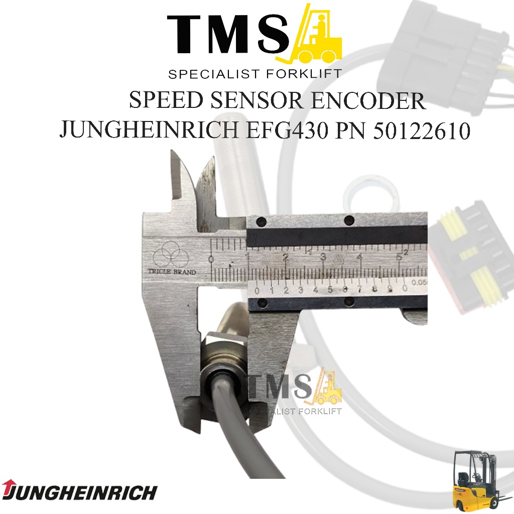 Speed Sensor Forklift Encoder 50122610 Jungheinrich Electric Forklift EFG430 3 Ton - Gambar 4
