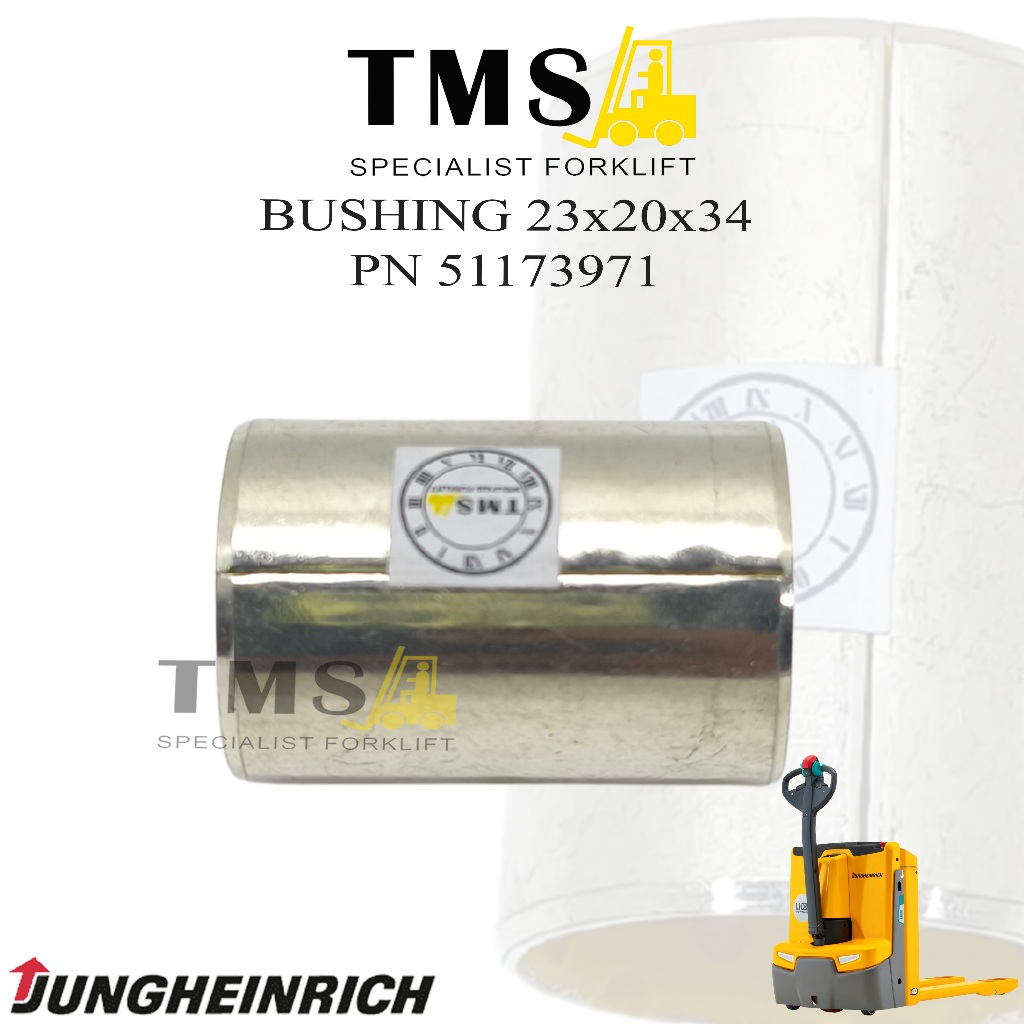 Bushing 23x20x34 Jungheinrich Forklift 51173971 Truck EJE Jung - Gambar 2