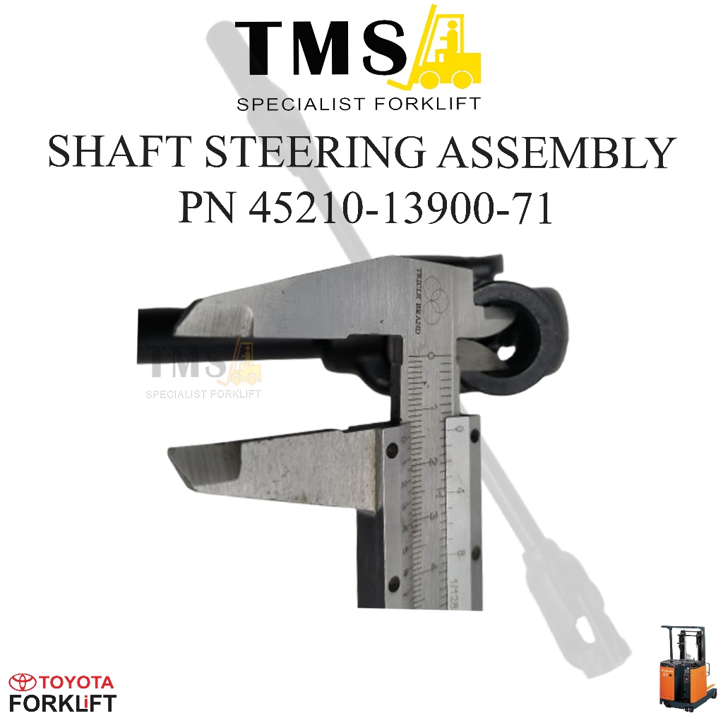 Steering Shaft Assembly 45210-13900-71 for Toyota Forklift 7FBR10 7FBR13 7FBR15 7FBR18 Reach truck - Gambar 5
