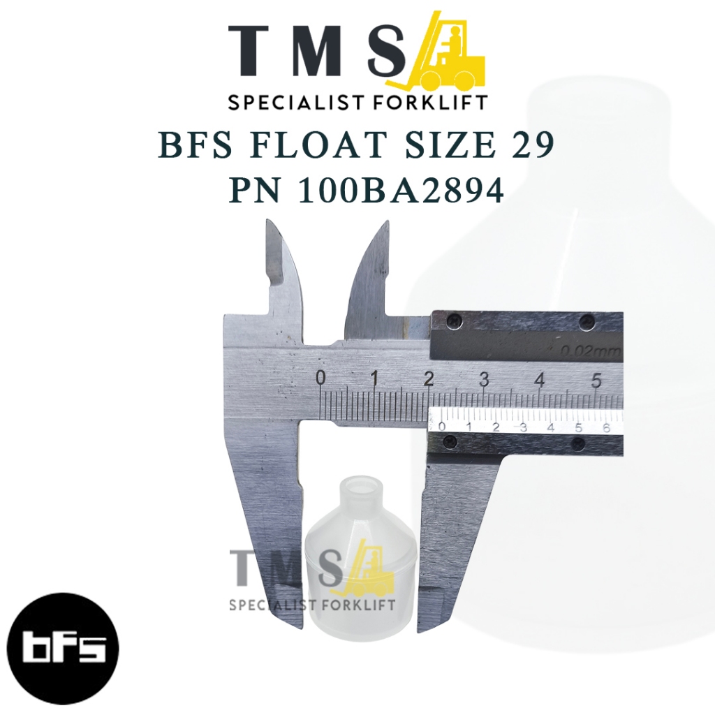 BFS Float Size 29 Part Number 100BA2894 Battery Filling System Forklift Electric - Gambar 3