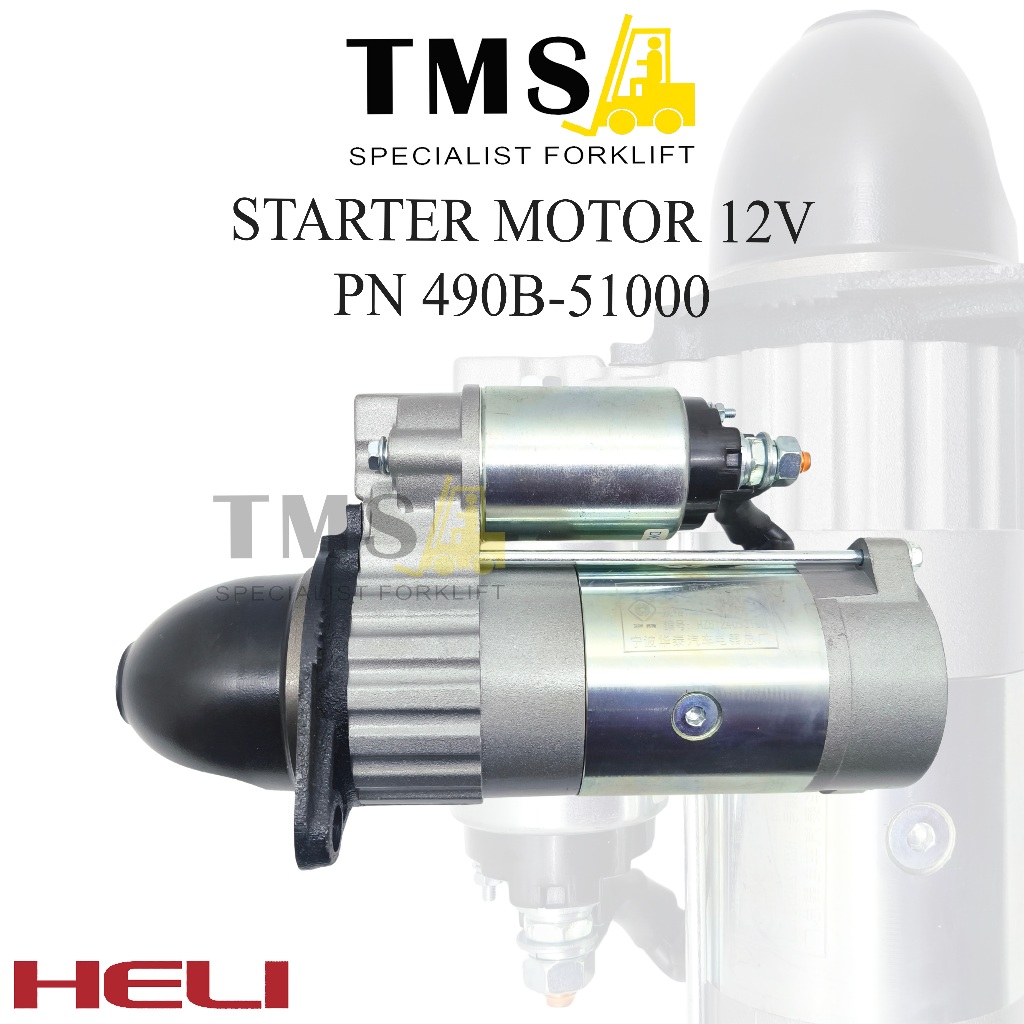 Starter Motor 12V 490B-51000 Xinchai HELI LONKING BOMAC Starter Forklift