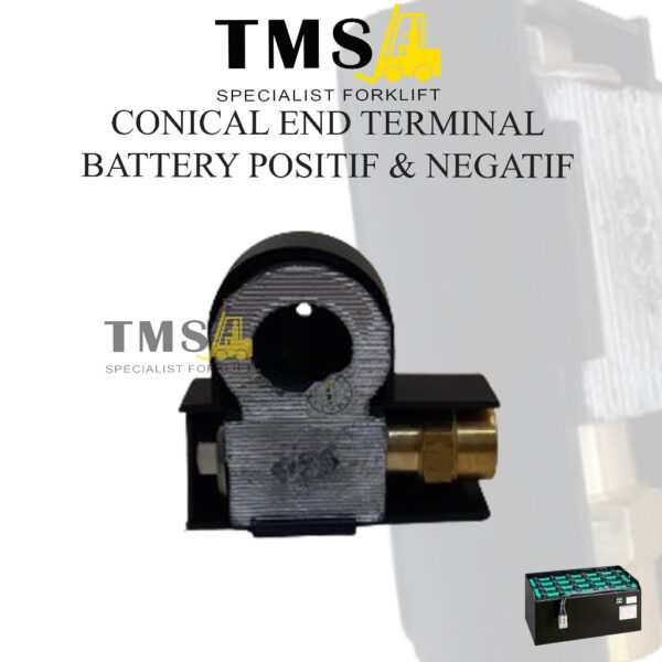 Conical End Terminal Battery Forklift Positif & Negatif 14258336 / 14258337