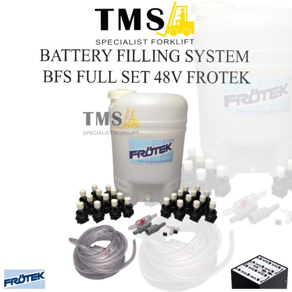 Frotek BFS Battery Filling System Full Set 48V Germany Battery Forklift Electric Parts Accessories