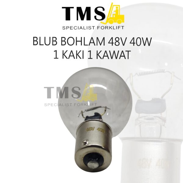 Lampu Bohlam 48V 40W 7FB Toyota 1 Kaki 1 Kawat