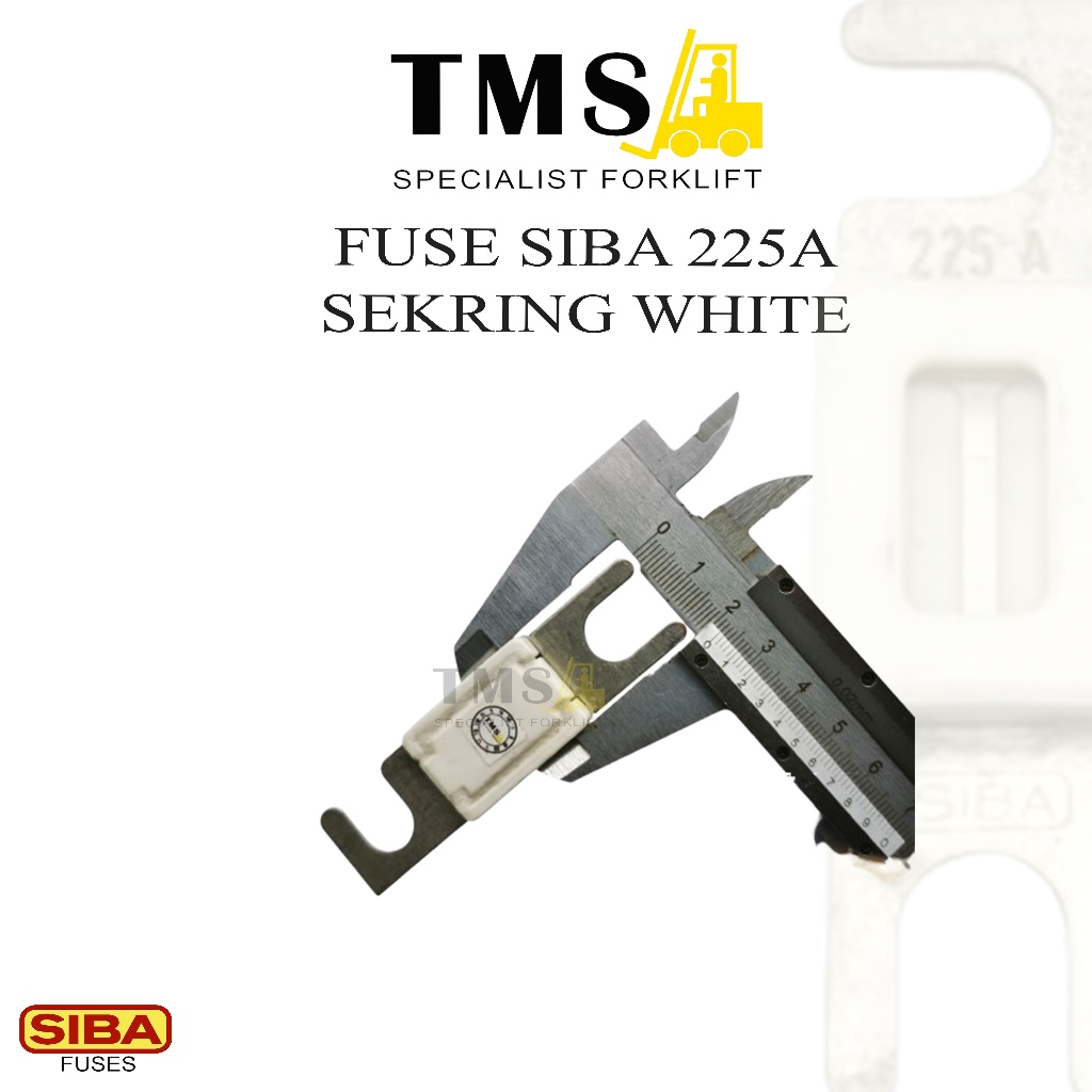 SIBA V-Fuse Fuse Sekring 225A Forklift Stacker 80V DC SIBA ANL Fuse - Gambar 4