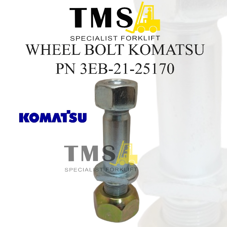 Baut Roda Depan Forklift Komatsu 3EB-21-25170 FD20-30 Wheel Bolt