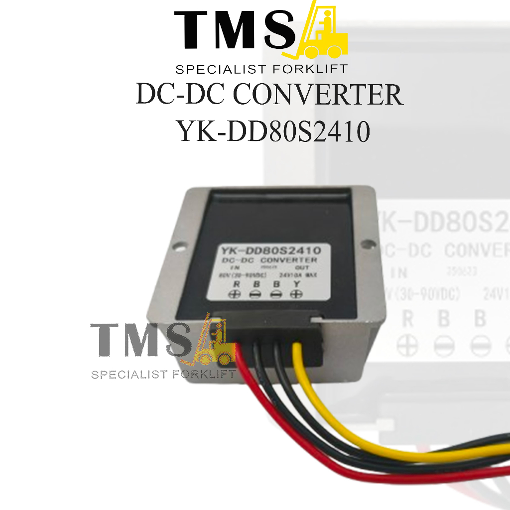 Dc Converter 80V to 24V 10A Converters YK-DD80S2410 DD80S2410 Forklift Konverter Listrik DC - Gambar 4