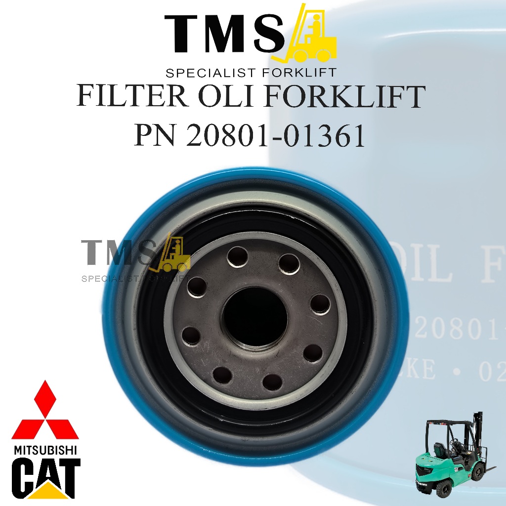 Filter Oli Mitsubishi Forklift Grendia FG20-30 2 Ton 20801-01361 - Gambar 2