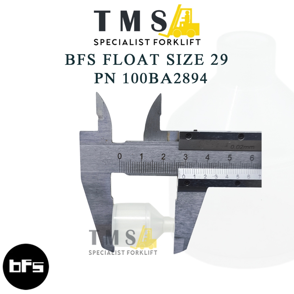 BFS Float Size 29 Part Number 100BA2894 Battery Filling System Forklift Electric - Gambar 4