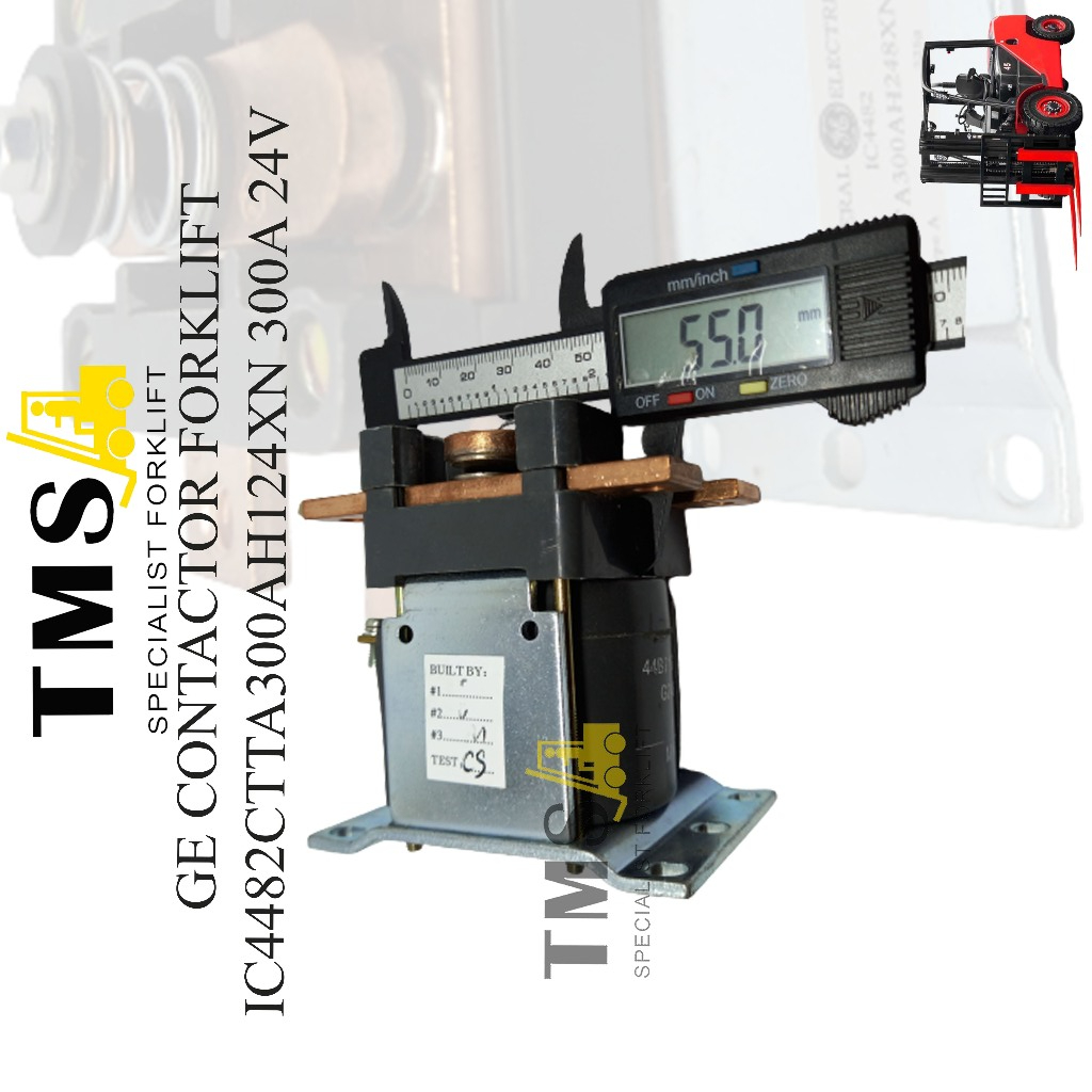 GE Contactor IC4482CTTA300AH124XN 300A 24V Forklift General Electric - Gambar 5