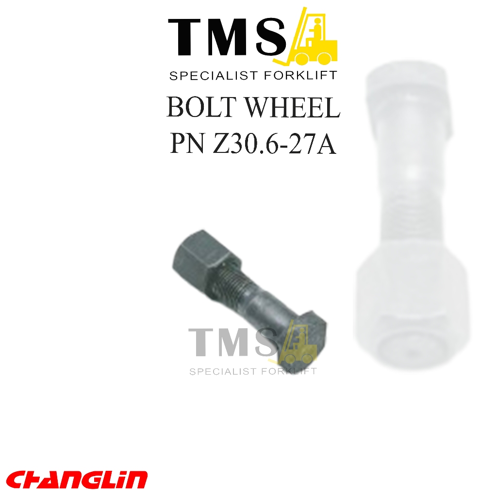 Bolt Wheel baut roda Z30.6-27A & Z30.6-28A Z30.6-27A Z30.6-28A Excavator - Gambar 2