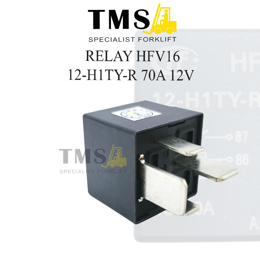 Relay HFV16 12-H1TY-R 70A 12V 4 Pin - Gambar 2