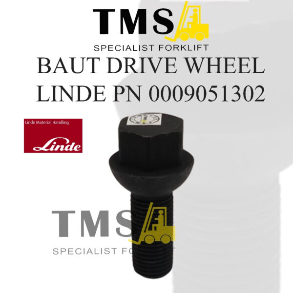 Baut Roda Reachtruck Linde R14 Drive Wheel 0009051302