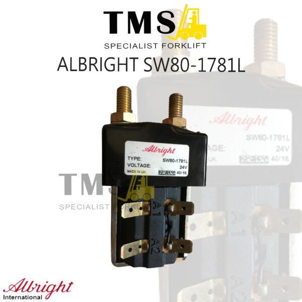 Albright contactor for forklift jungheinrich SW80-1781L 24V