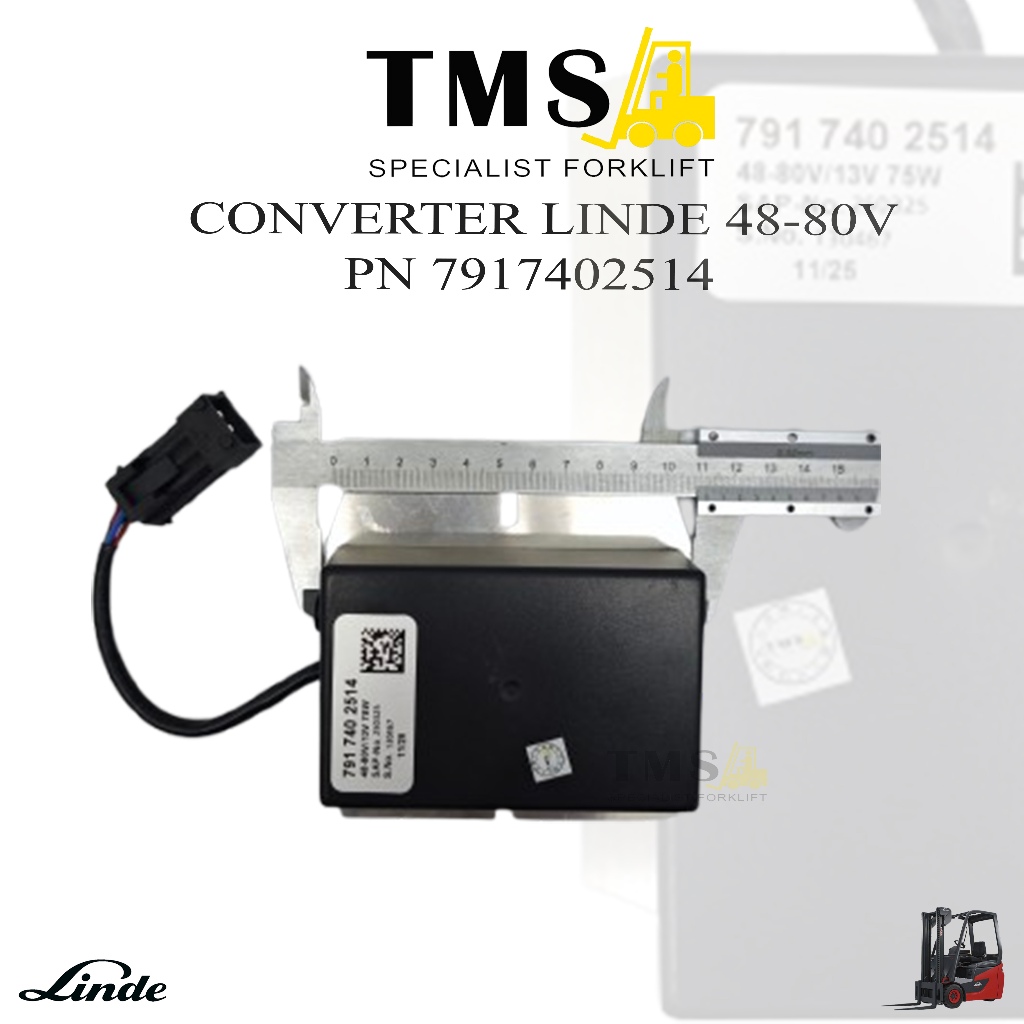 Converter Transformer LINDE Forklift 7917402514 LINDE 115 336 1275 1276 E15 E30 48V - 80V 75W - Gambar 5