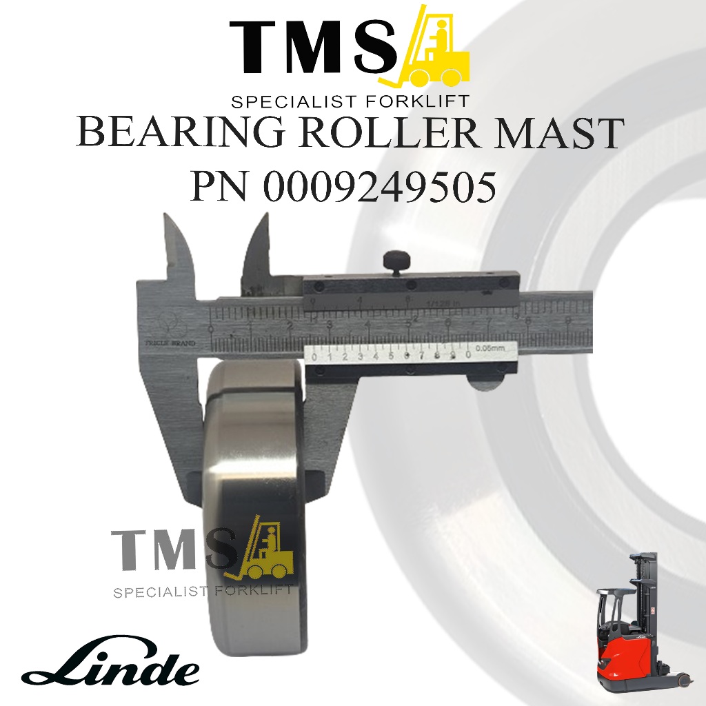 Bearing Roller Mast LINDE STILL Forklift 0009249505 35x81.2x26 Reachtruck Mast - Gambar 5