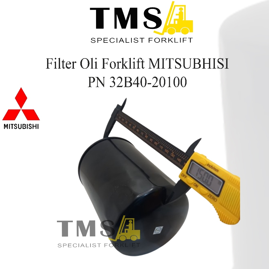 Filter Oil Forklift Mitsubishi 32B40-20100 Oli Filter - Gambar 4
