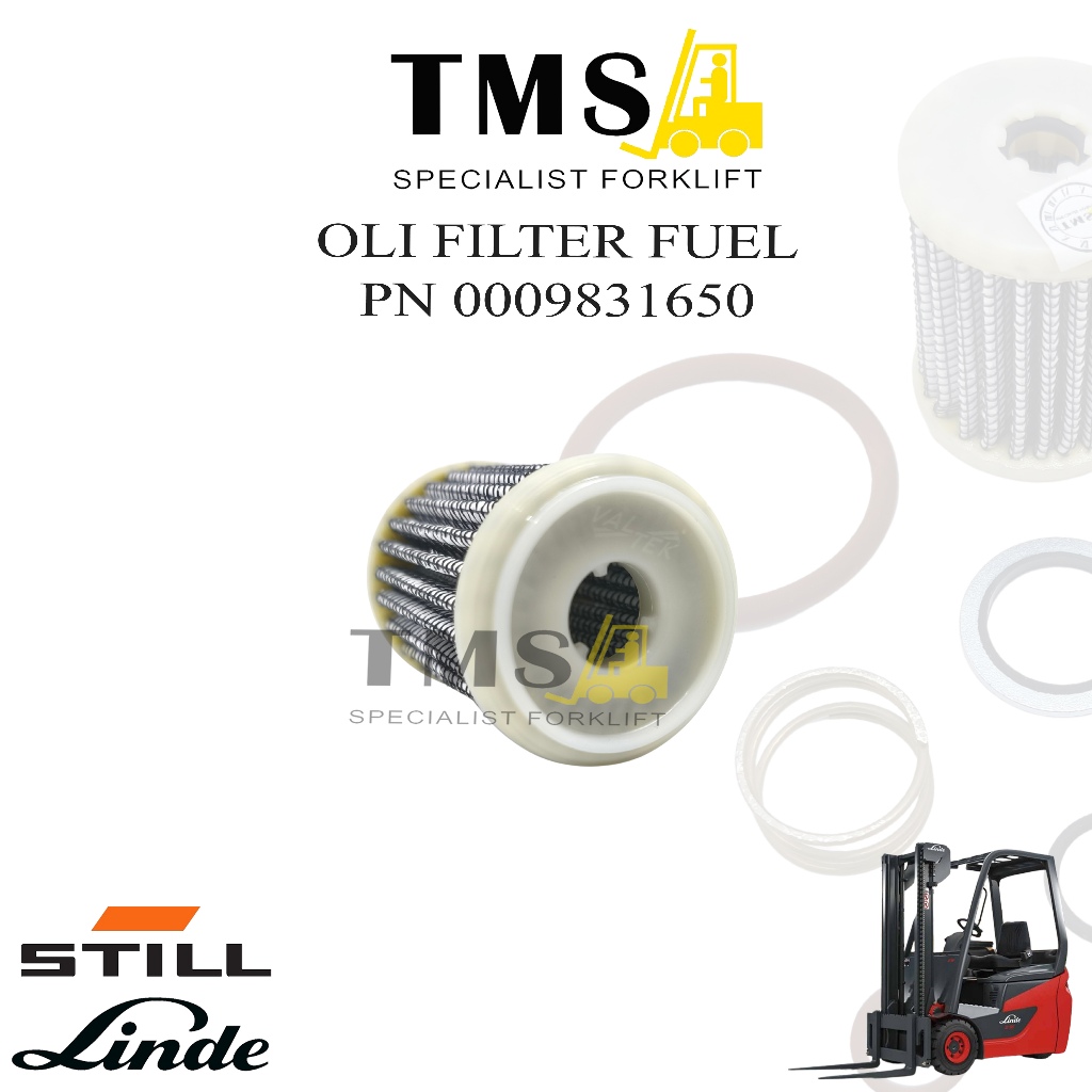 Oil Filter for LINDE STILL 0009831650 Filter OLI Forklift - Gambar 3