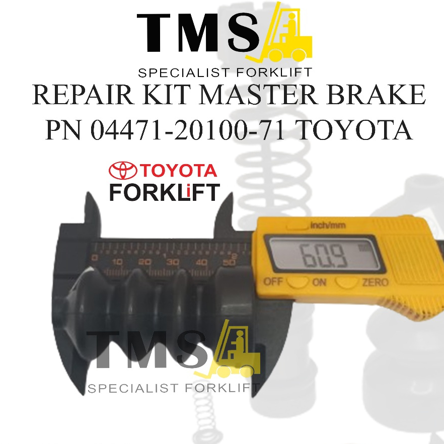 04471-20100-71 Repair Kit Master Brake Rem Atas Toyota 6FD10/30 - Gambar 3