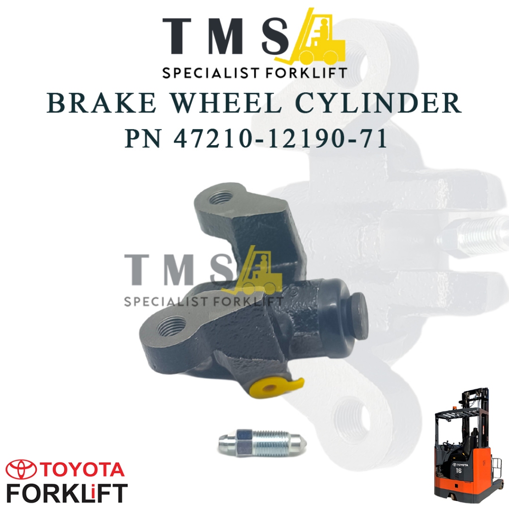 Brake Wheel Cylinder Toyota PN 47210-12190-71 for forklift Toyota 6FBR16 - Gambar 4