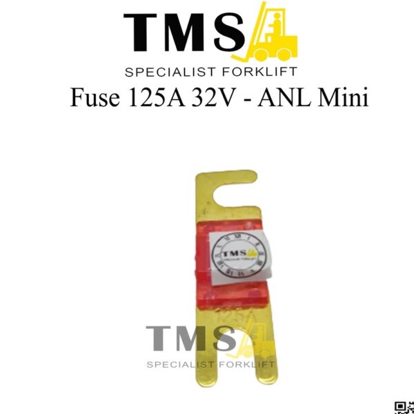 Fuse 125A 32V ANL Mini / Fuse ANL Mini 125A 32V Gold Plated Pink