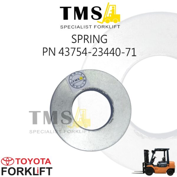 Lock Washer Spring Toyota Forklift 43754-23440-71 Mur Pengunci Baut Forklift Toyota