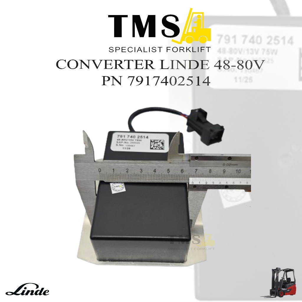 Converter Transformer LINDE Forklift 7917402514 LINDE 115 336 1275 1276 E15 E30 48V - 80V 75W - Gambar 3