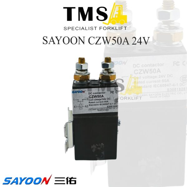 Sayoon Contactor SW60 CZW50A 24V 50A 24V ZJW Forklift